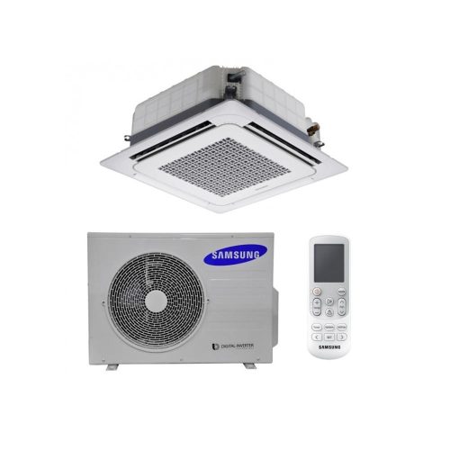 Samsung Wind-Free mini AC035RXADKG/AC035RNNDKG/EU 4-utas Kazettás Split Klíma csomag 3,5 kW
