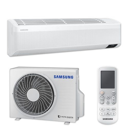 Samsung Wind-Free Avant AR12TXEAAWKNEU/XEU oldalfali split klíma csomag 3,5 kW