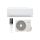 AUX AURA ASW-H09B7A4/CAR3DI-D0-4 oldalfali split klíma csomag 2,7 kW