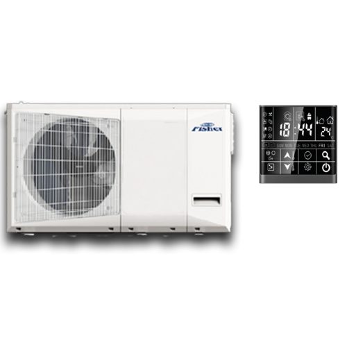 FISHER FHF-MBWHS-060CE3 Levegő-víz monoblokk hőszivattyú 5,9 kW, R32, 230V