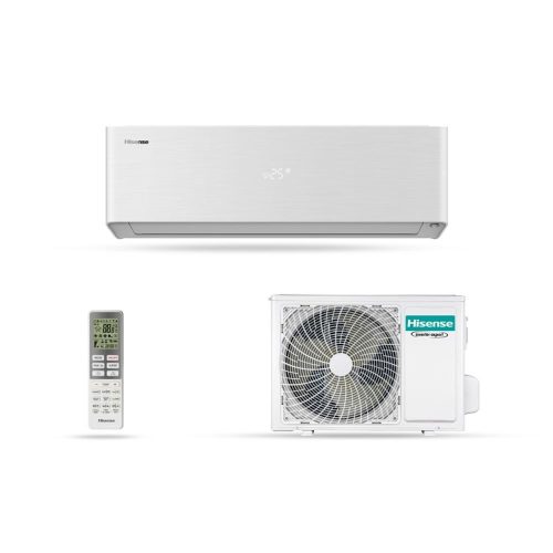 Hisense Energy Pro X QH35XV4A oldalfali split klíma csomag 3,5 kW (Fehér)